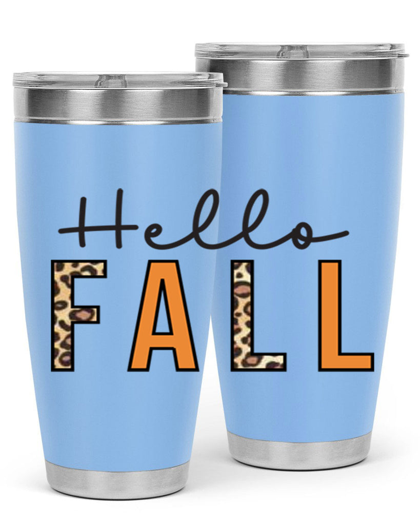 Hello fall 276#- fall- Tumbler