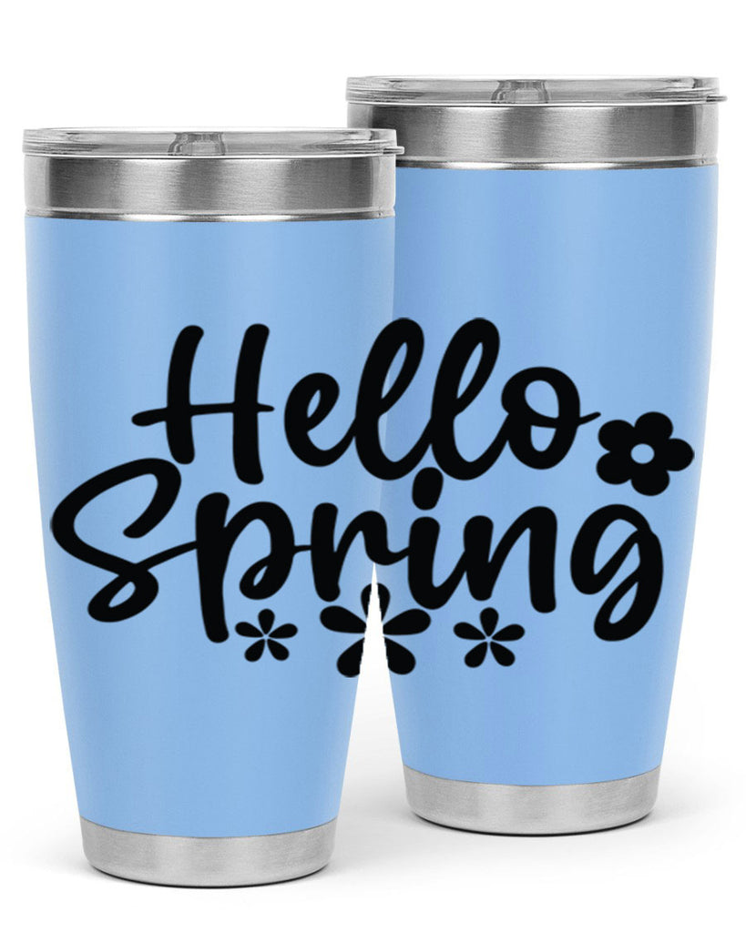 Hello spring  design 232#- spring- Tumbler