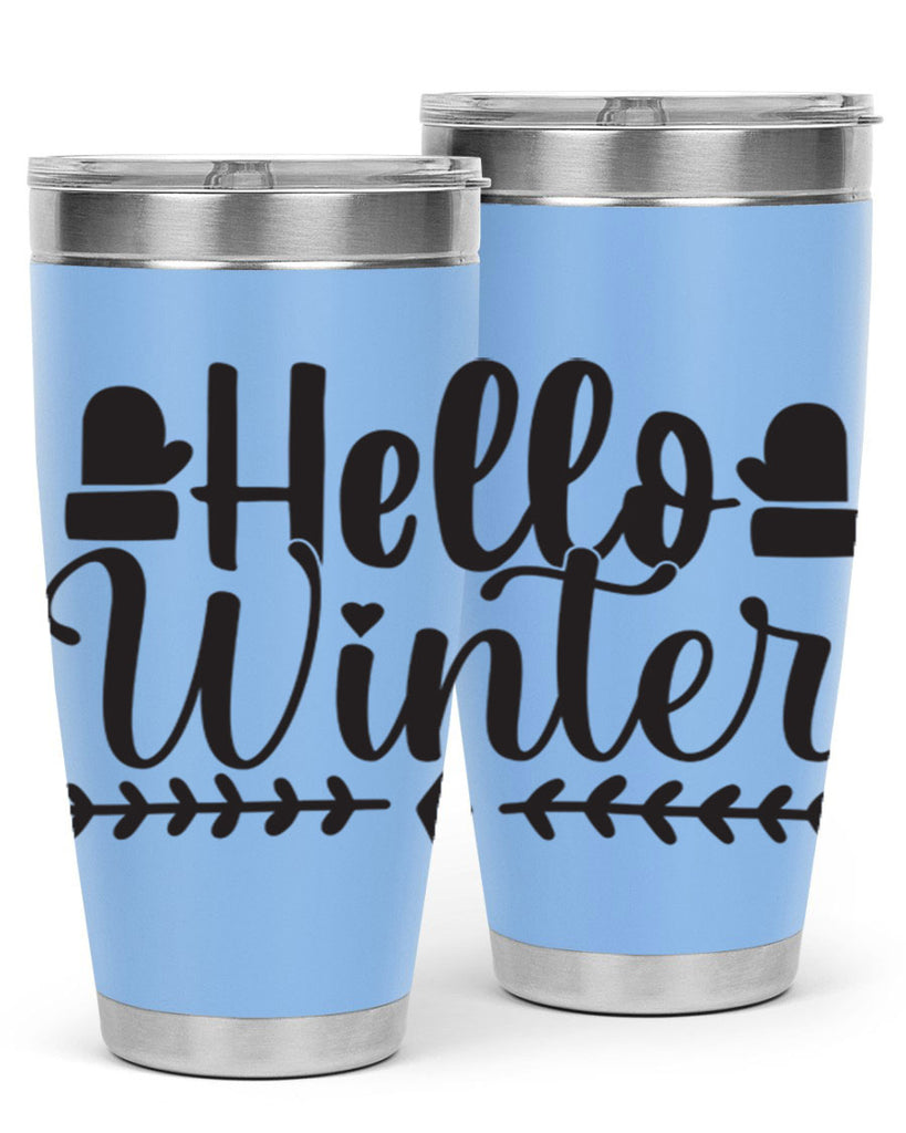 Hello winter 184#- winter- Tumbler