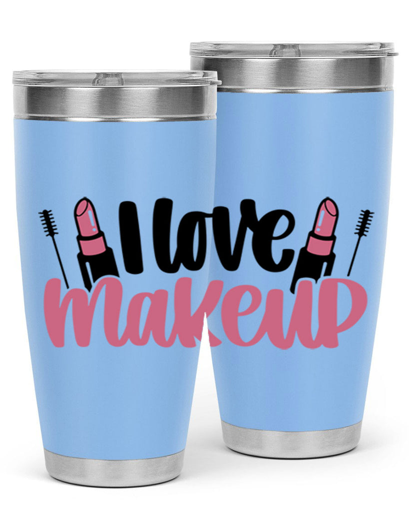 I Love Makeup Style 80#- make up- Tumbler