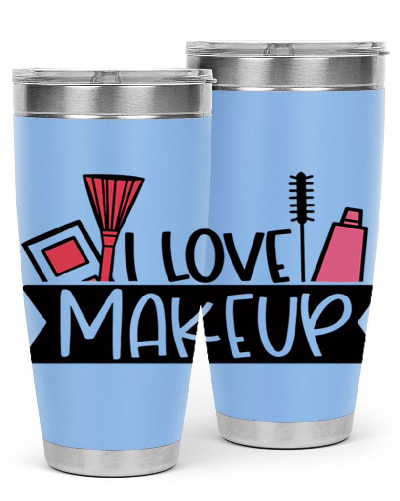 I Love Makeup Style 81#- make up- Tumbler