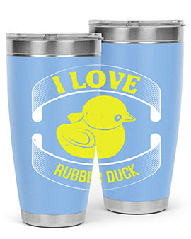 I Love Rubber duck Style 41#- duck- Tumbler