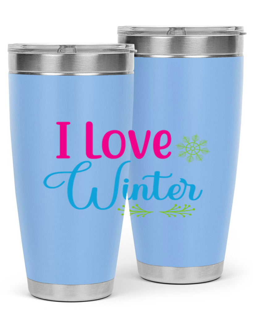 I Love Winter 225#- winter- Tumbler