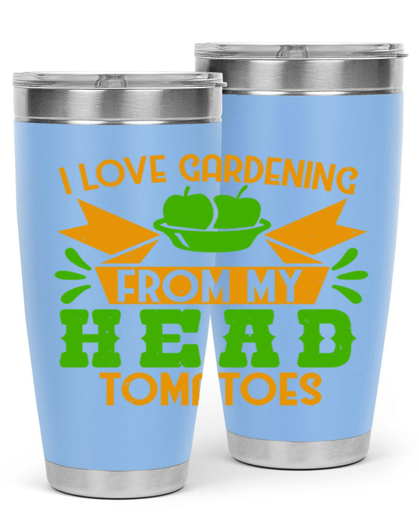 I love gardening from my head tomatoes 54#- farming and gardening- Tumbler