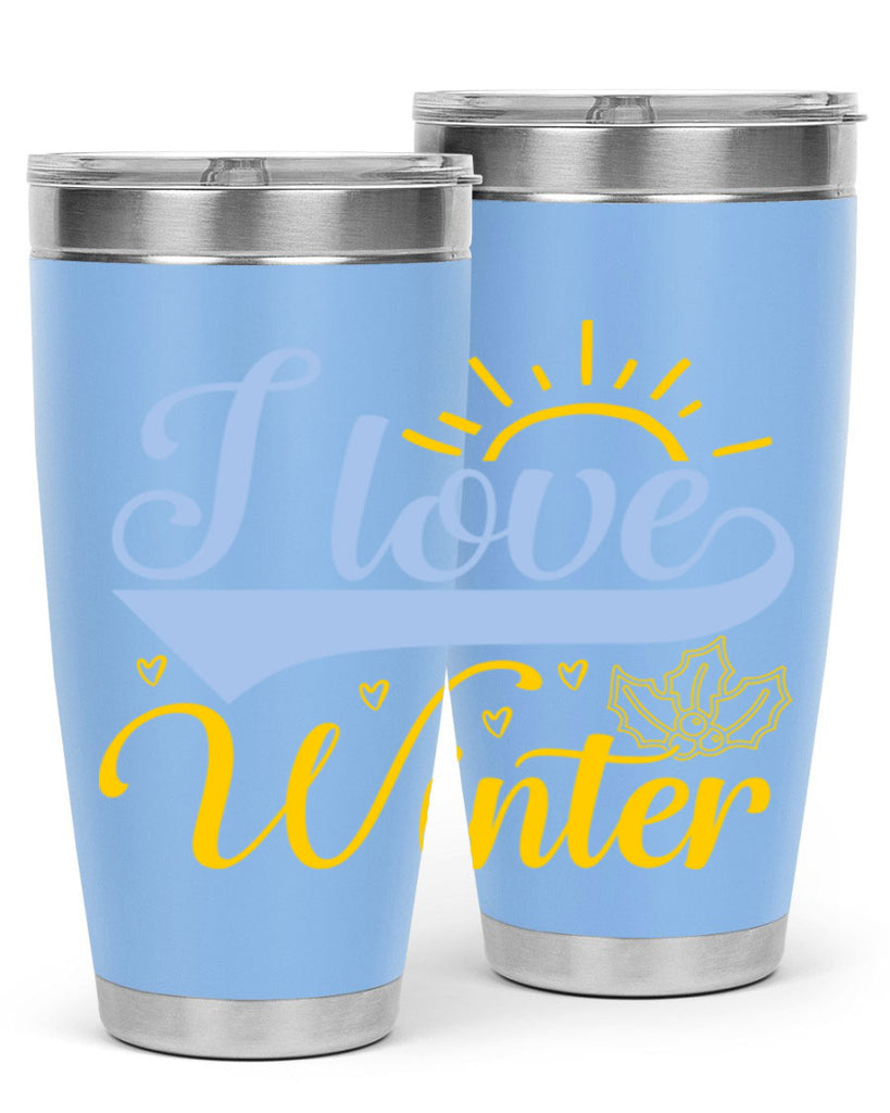I love winter228#- winter- Tumbler