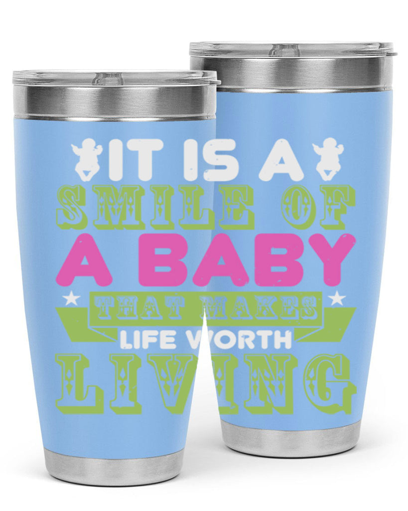 It is a smile of a baby Style 188#- baby- tumbler