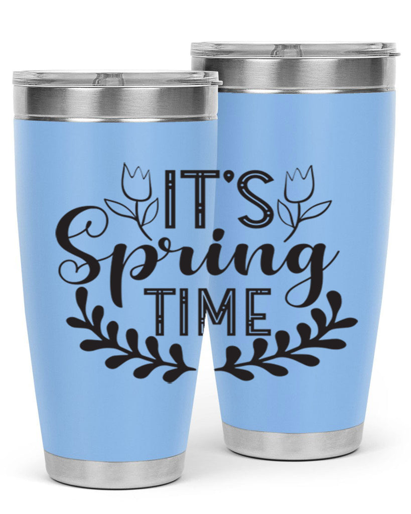 It's spring time281#- spring- Tumbler
