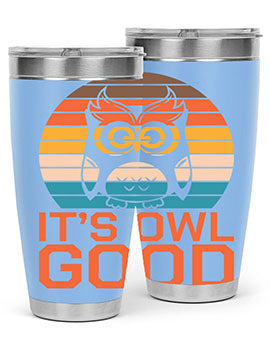 Its Owl Good Retro Owl A TurtleRabbit 10#- owl- Tumblers