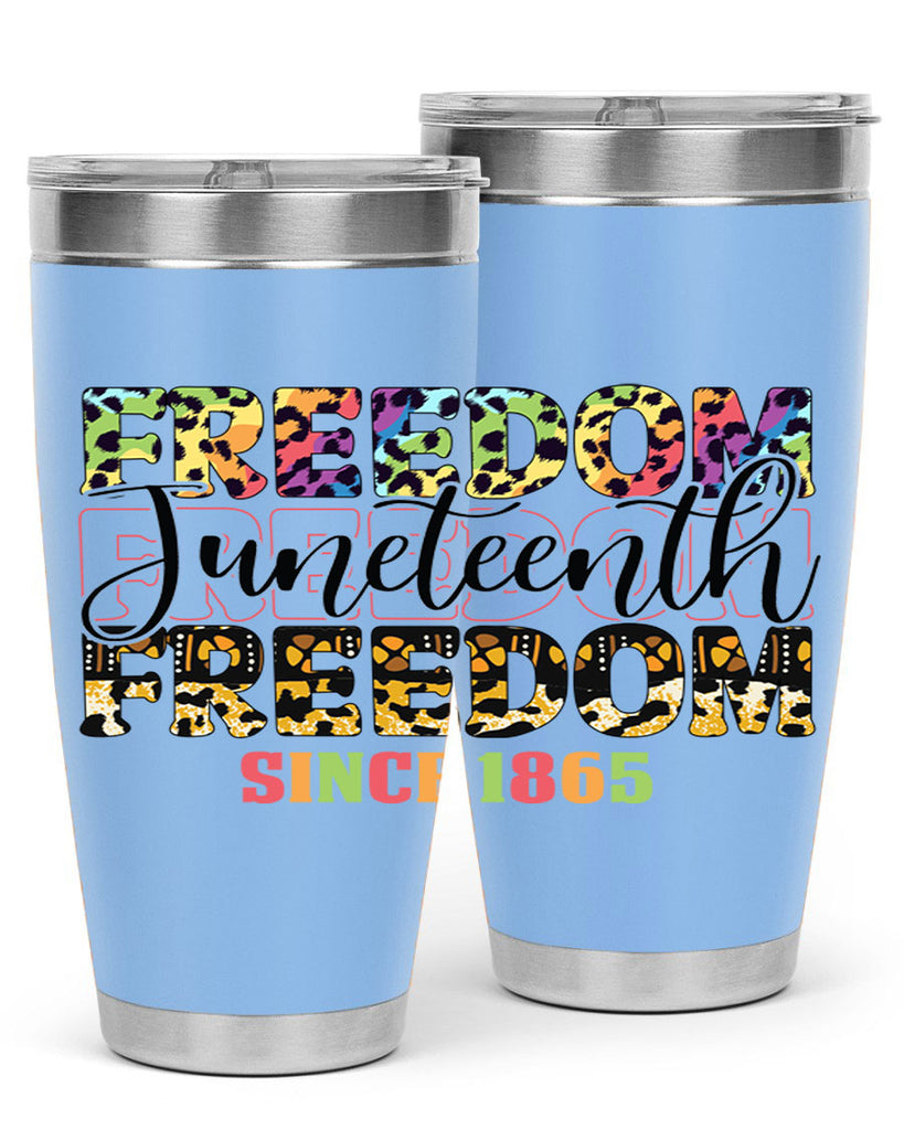 Juneteenth Freedom Since 1865 Png 36#- Juneteenth- tumbler