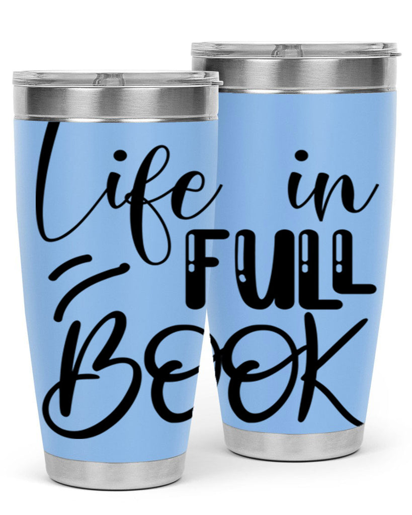 LIFE in FULL BOOK  300#- spring- Tumbler