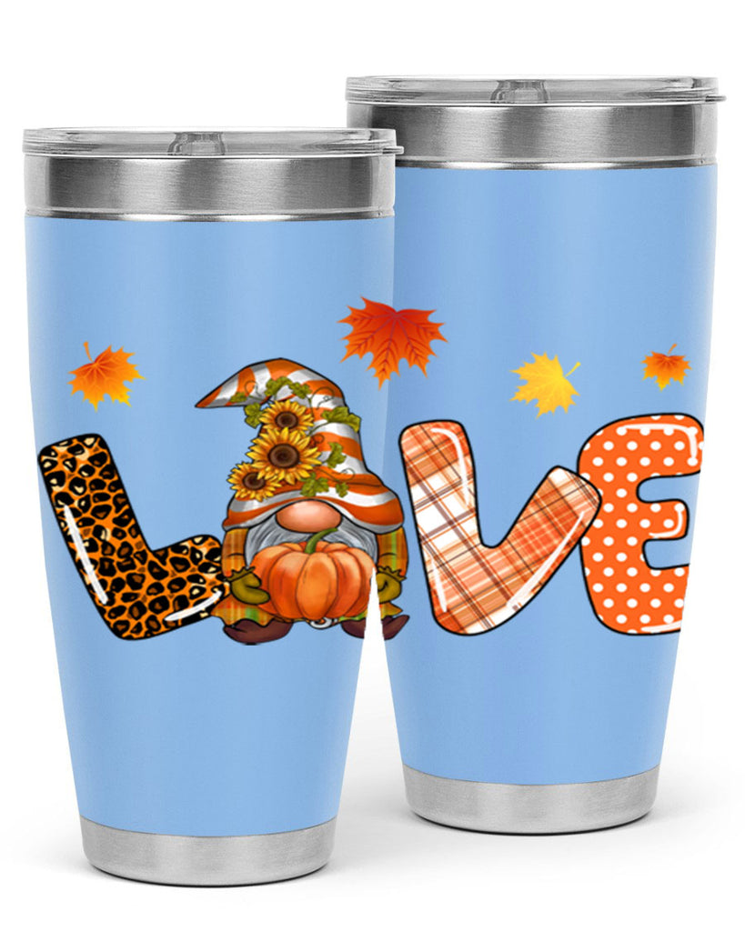 LOVEFallGnomeAutumn 416#- fall- Tumbler