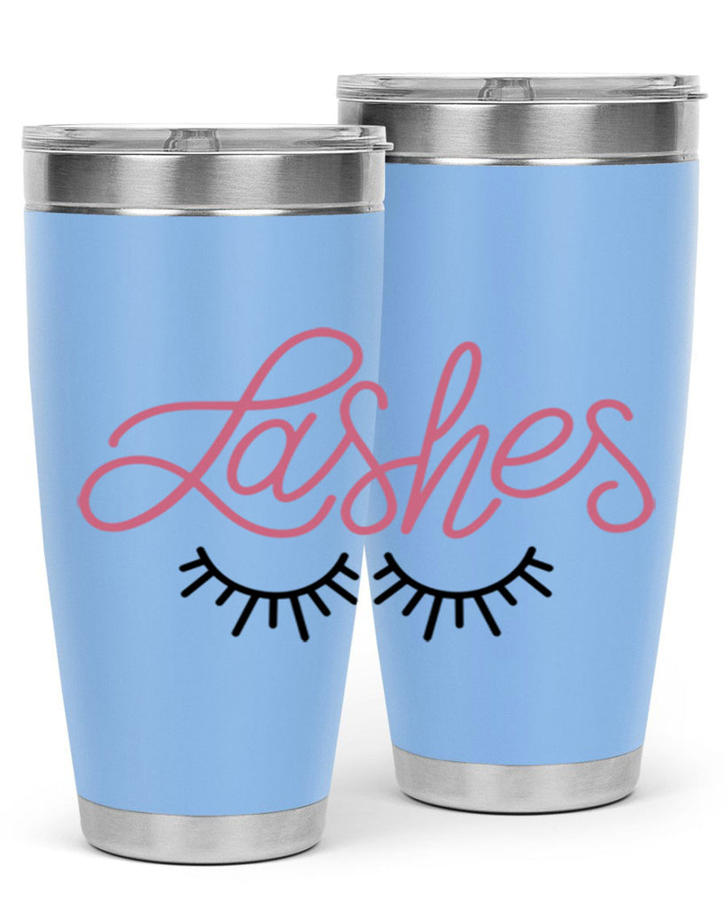 Lashes Style 63#- make up- Tumbler