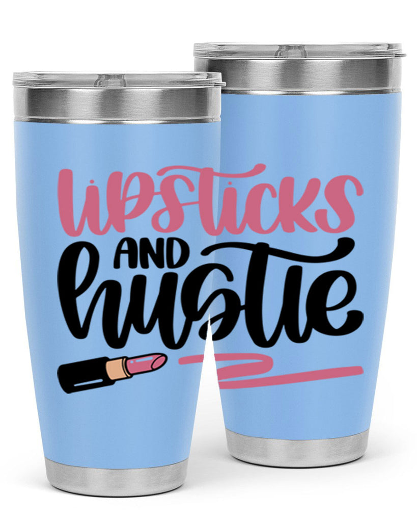 Lipstick And Hustie Style 58#- make up- Tumbler