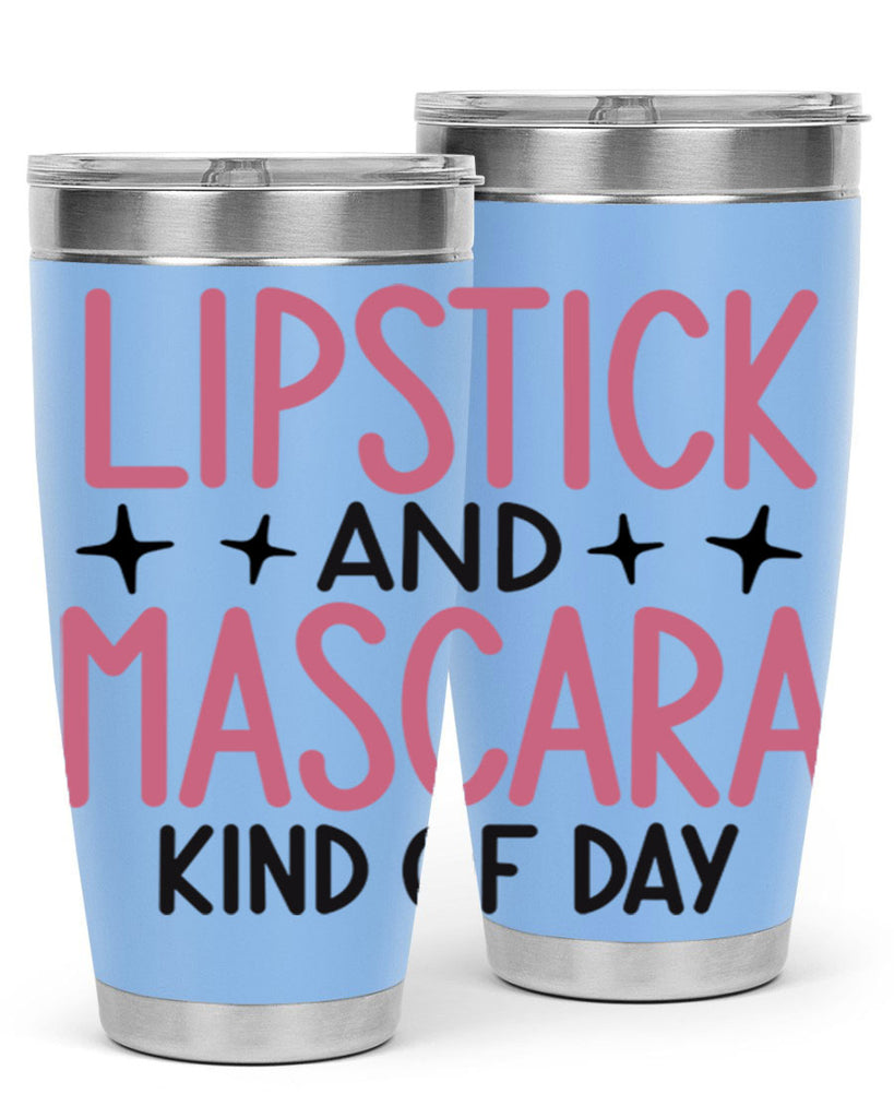 Lipstick and Mascara Kind of Day Style 57#- make up- Tumbler