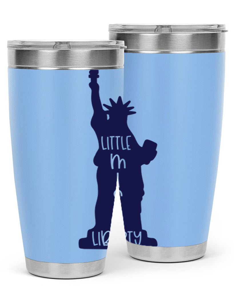 Little Miss Liberty Style 163#- Fourt Of July- Tumbler