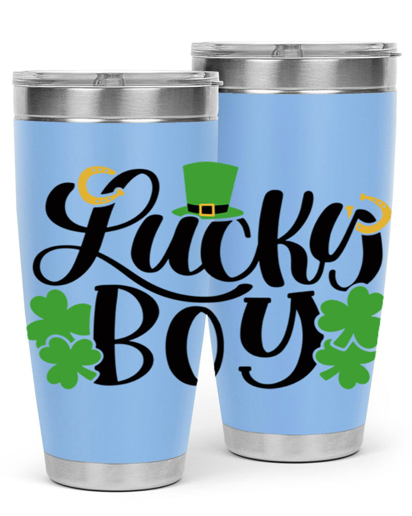Lucky Boy Style 59#- St Patricks Day- Tumbler