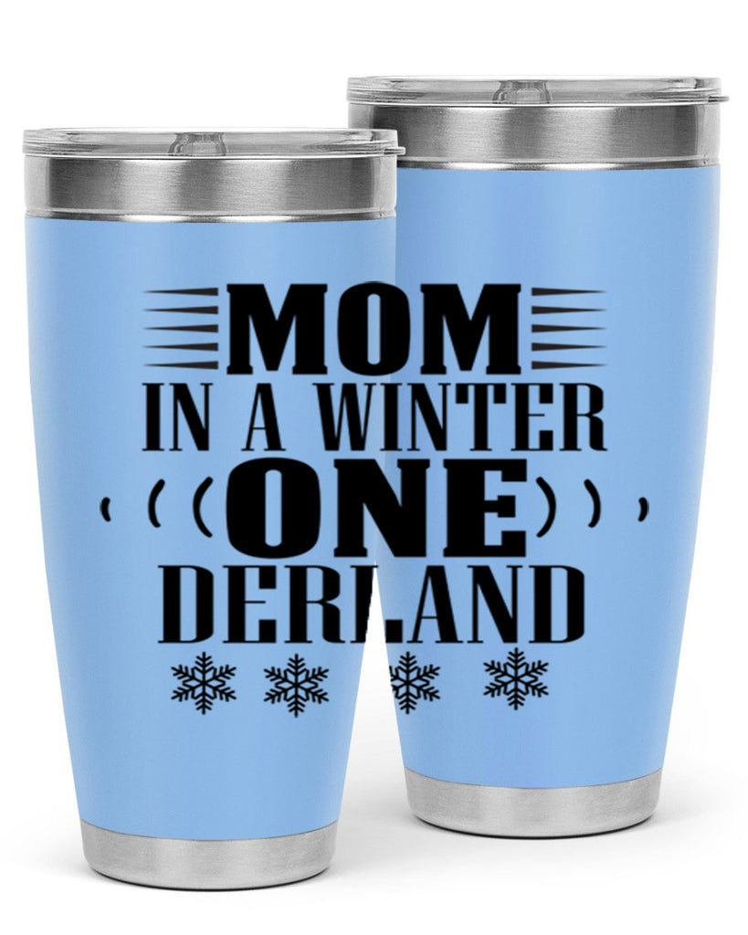 MOM IN A WINTER ONE DERLAND 322#- winter- Tumbler