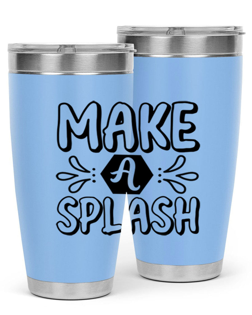 Make a splash 310#- mermaid- Tumbler