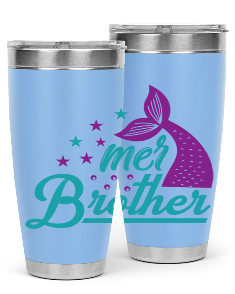 Mer Brother 323#- mermaid- Tumbler