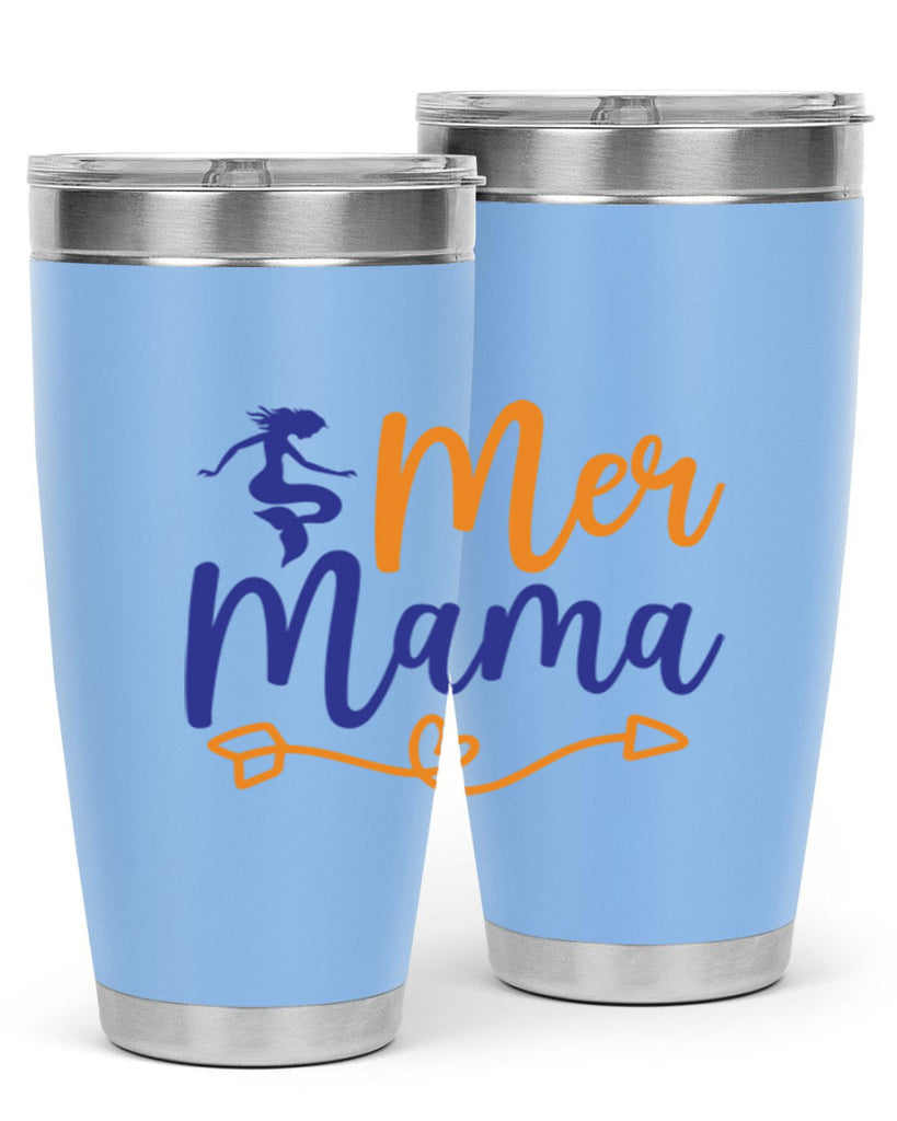 Mer Mama 331#- mermaid- Tumbler
