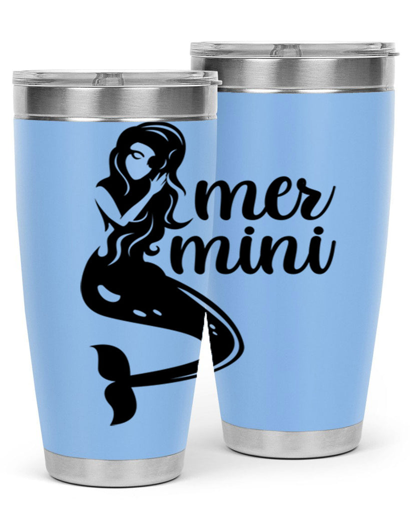 Mer mini 352#- mermaid- Tumbler
