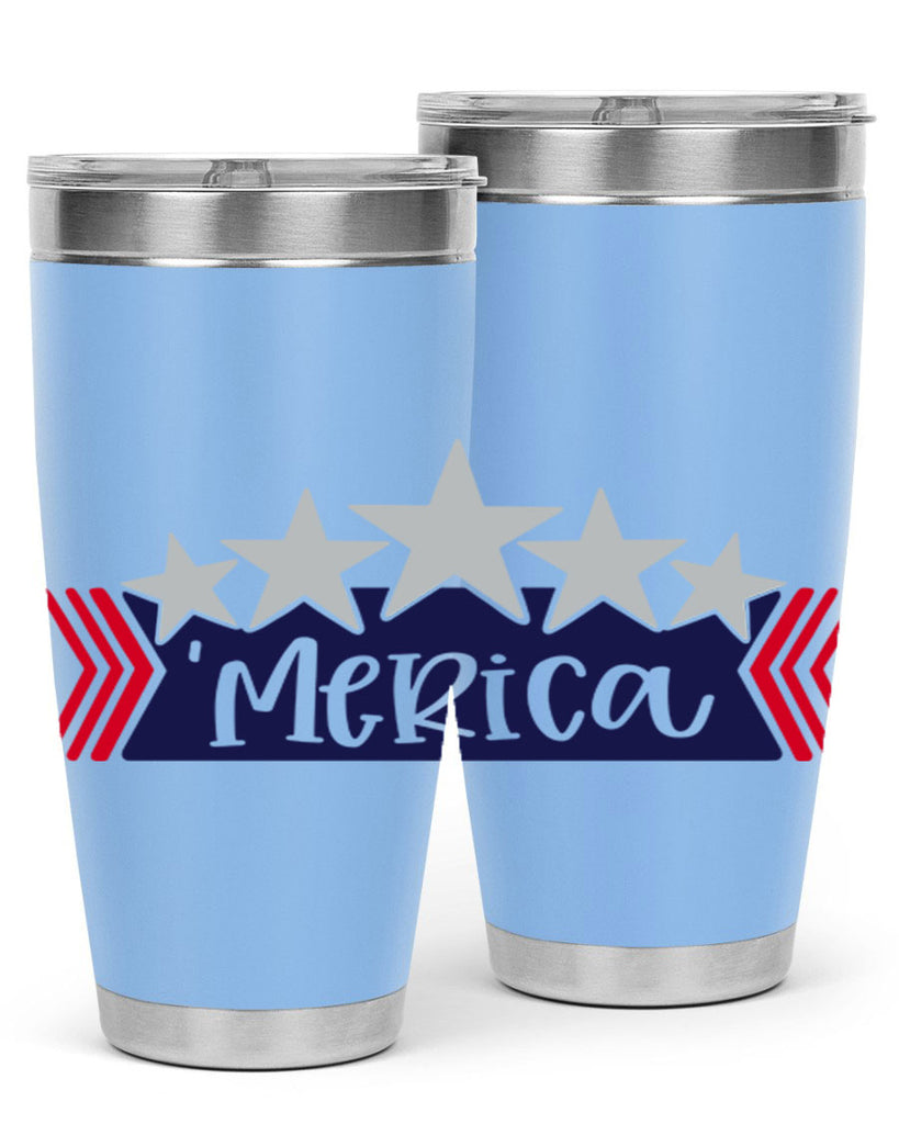 Merica Style 135#- Fourt Of July- Tumbler
