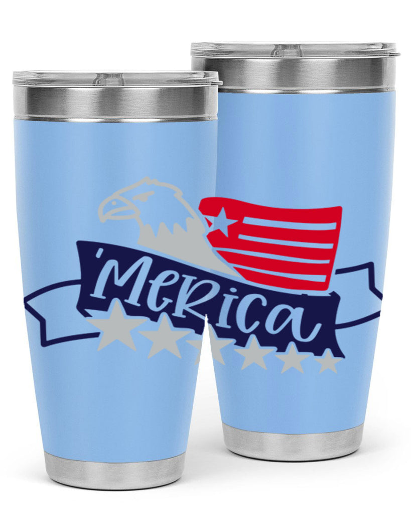 Merica Style 136#- Fourt Of July- Tumbler