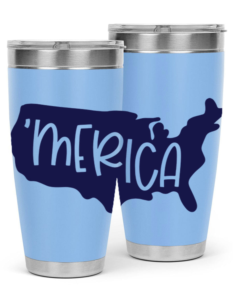 Merica Style 137#- Fourt Of July- Tumbler