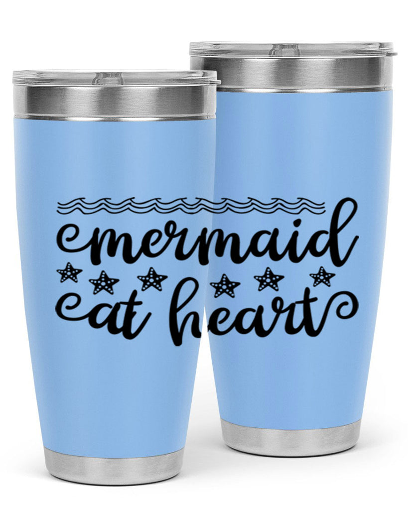 Mermaid at heart design 398#- mermaid- Tumbler