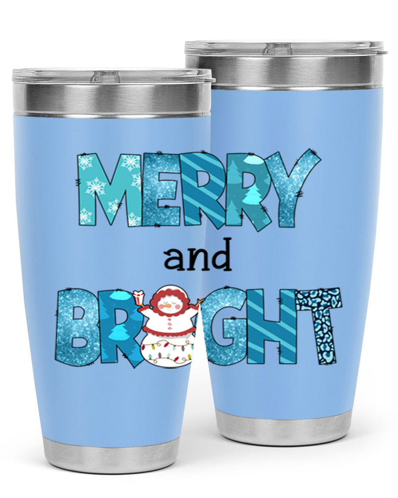 Merry and Bright 321#- winter- Tumbler