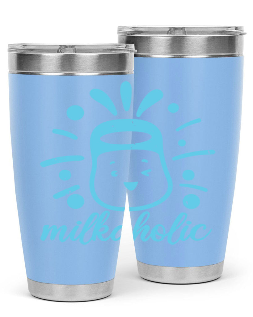 Milkaholic Style 29#- baby shower- tumbler