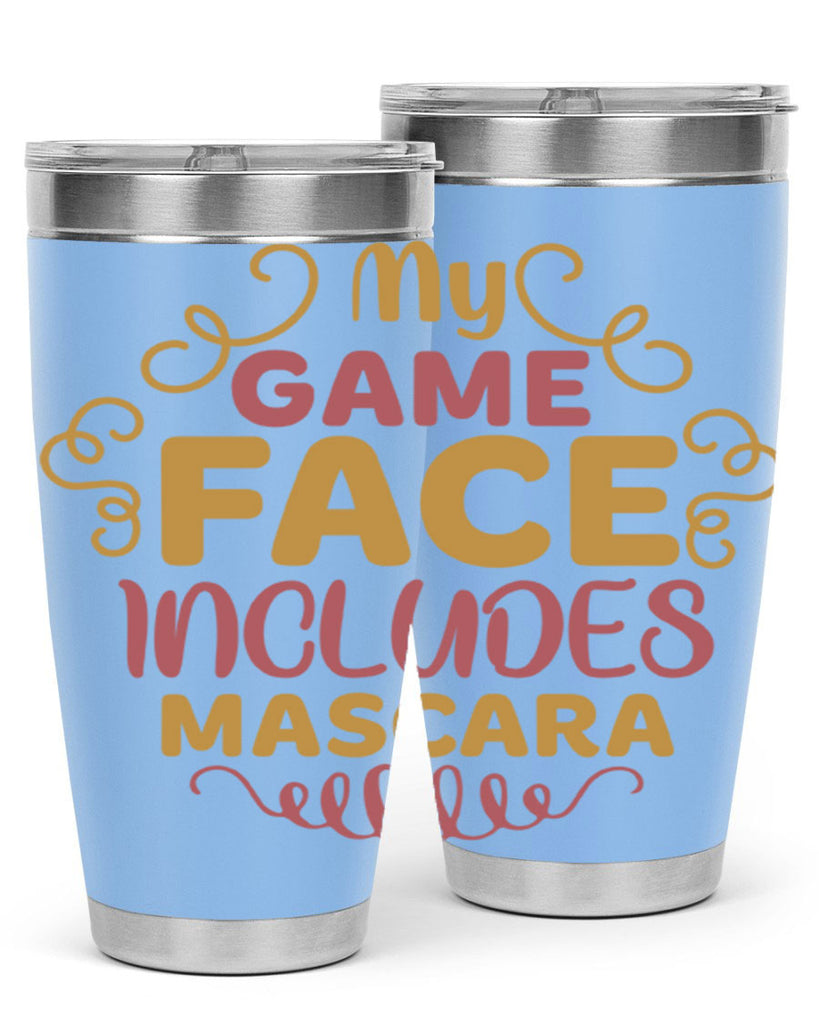 My Game Face Includes Mascara 127#- fashion- Cotton Tank