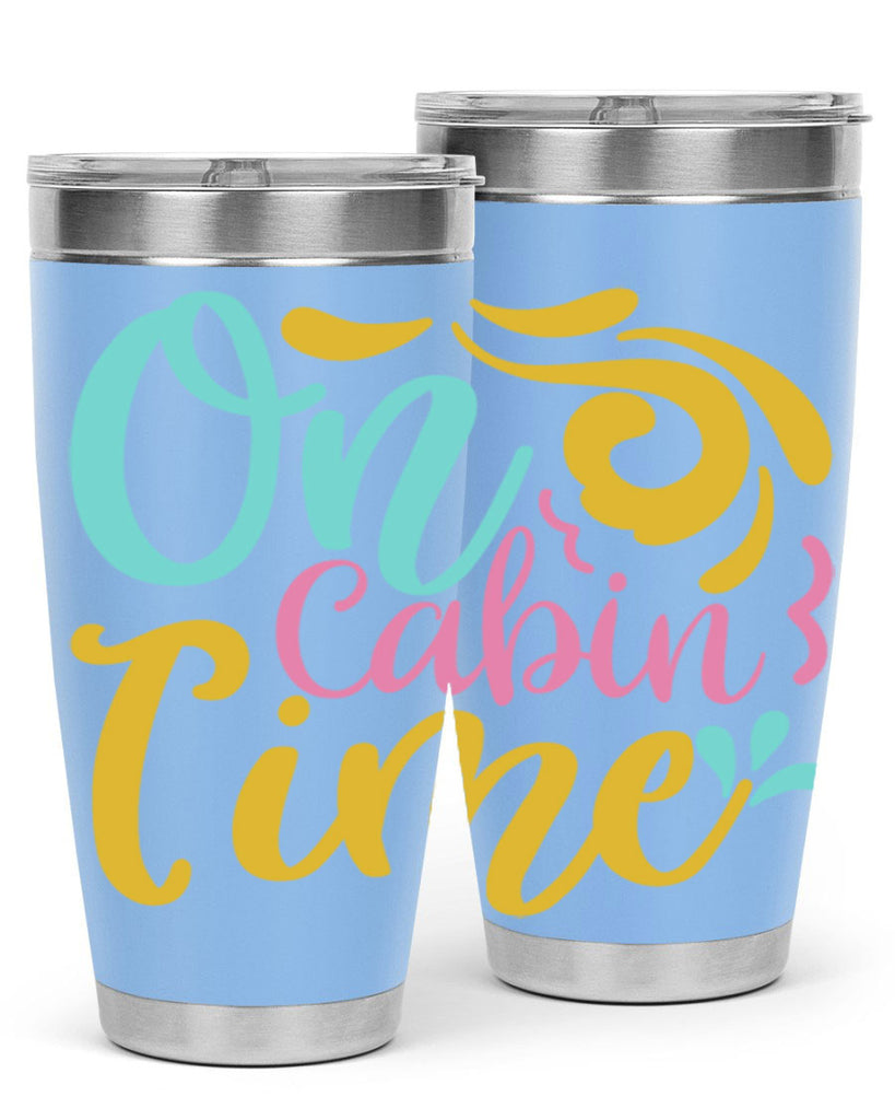 ON CABIN TIME Style 59#- summer- Tumbler