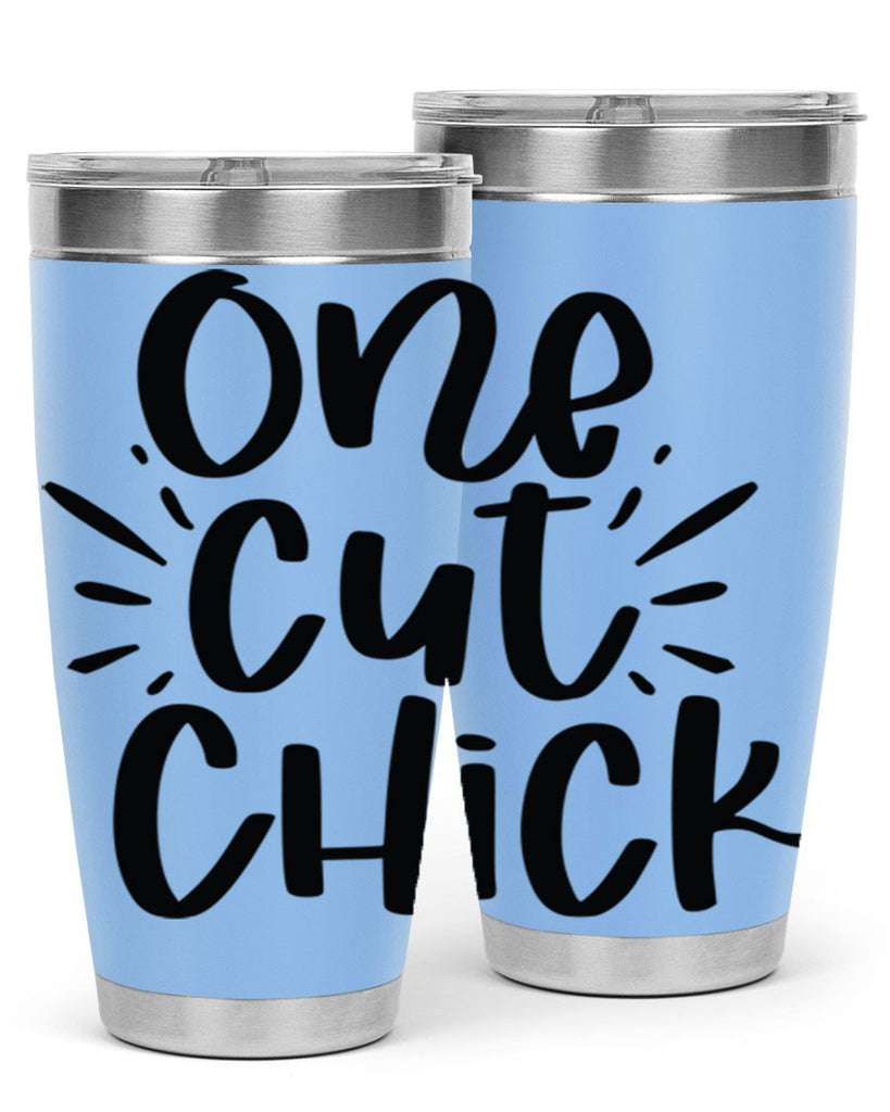 One cut chick  388#- spring- Tumbler
