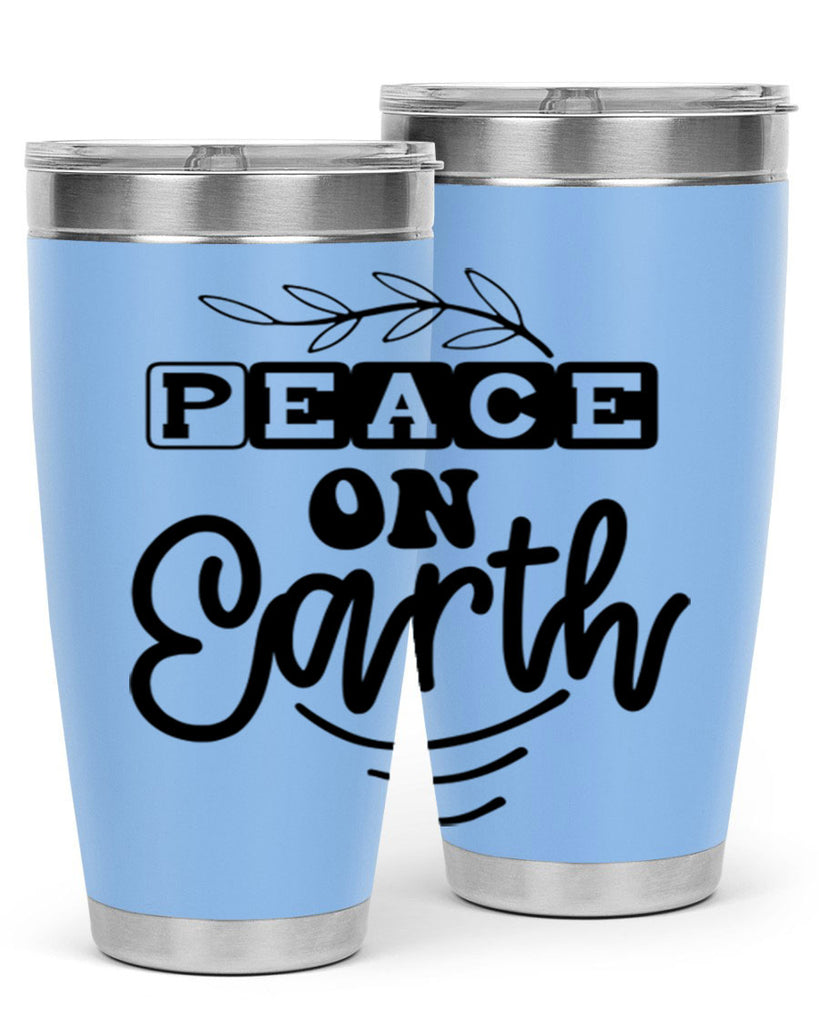Peace on Earth 335#- winter- Tumbler