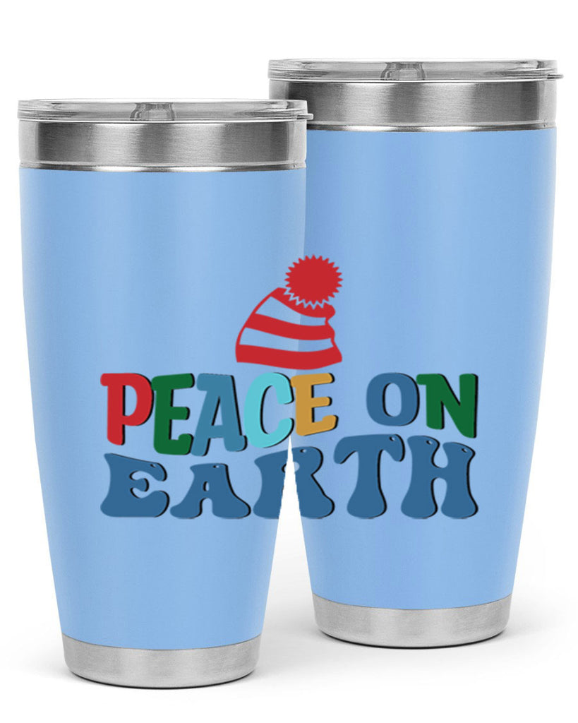 Peace on Earth 337#- winter- Tumbler