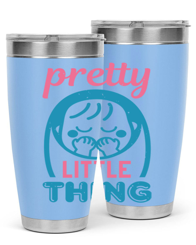 Pretty little Thing Style 19#- baby shower- tumbler