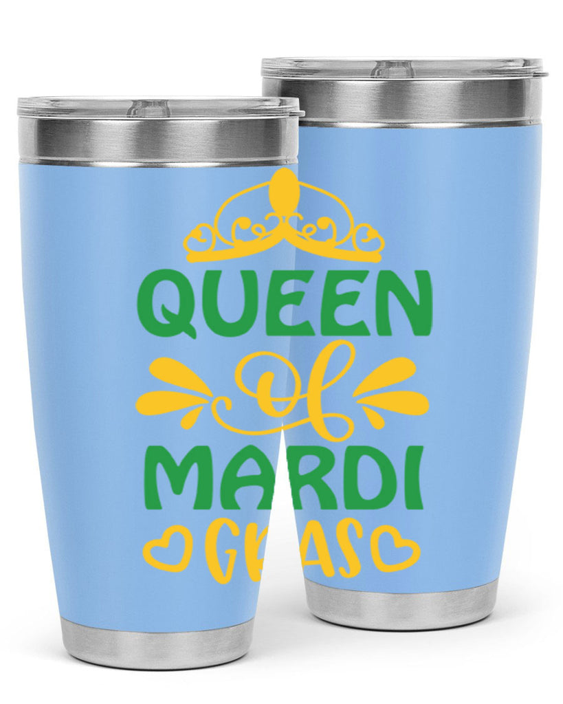Queen Of Mardi Gras 134#- fashion- Cotton Tank