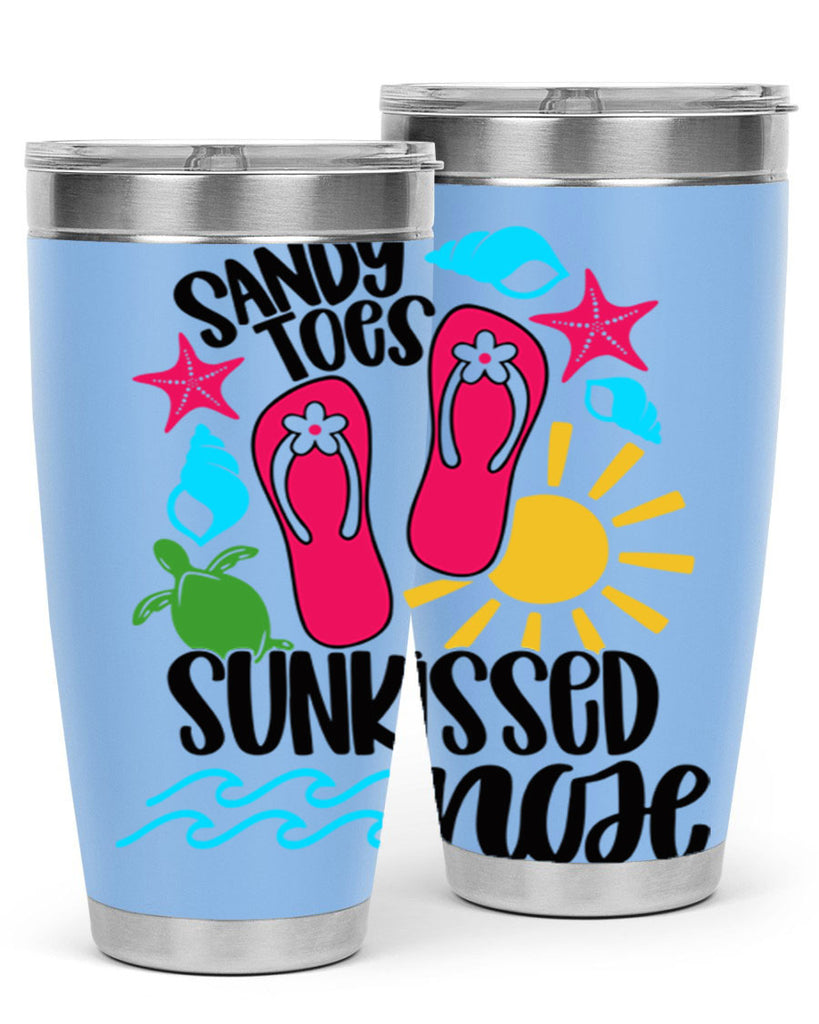 Sandy Toes Sunkissed Nose Style 27#- summer- Tumbler