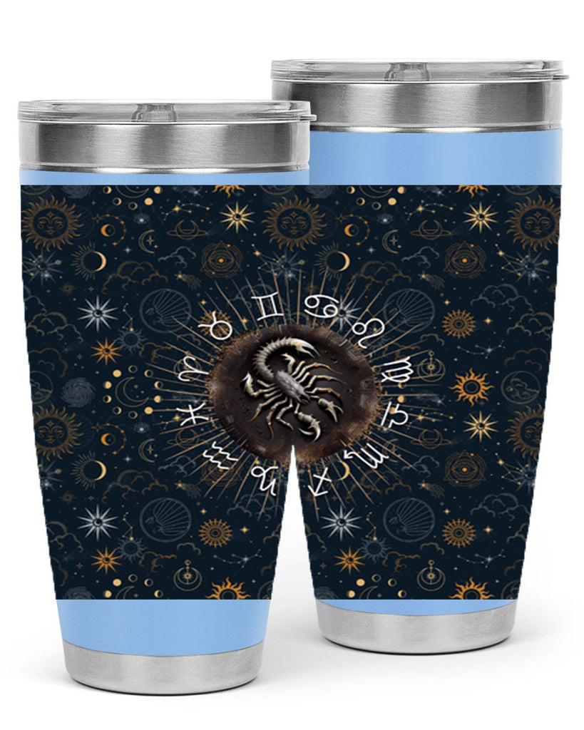 Scorpius Straight 466#- zodiac- Tumbler