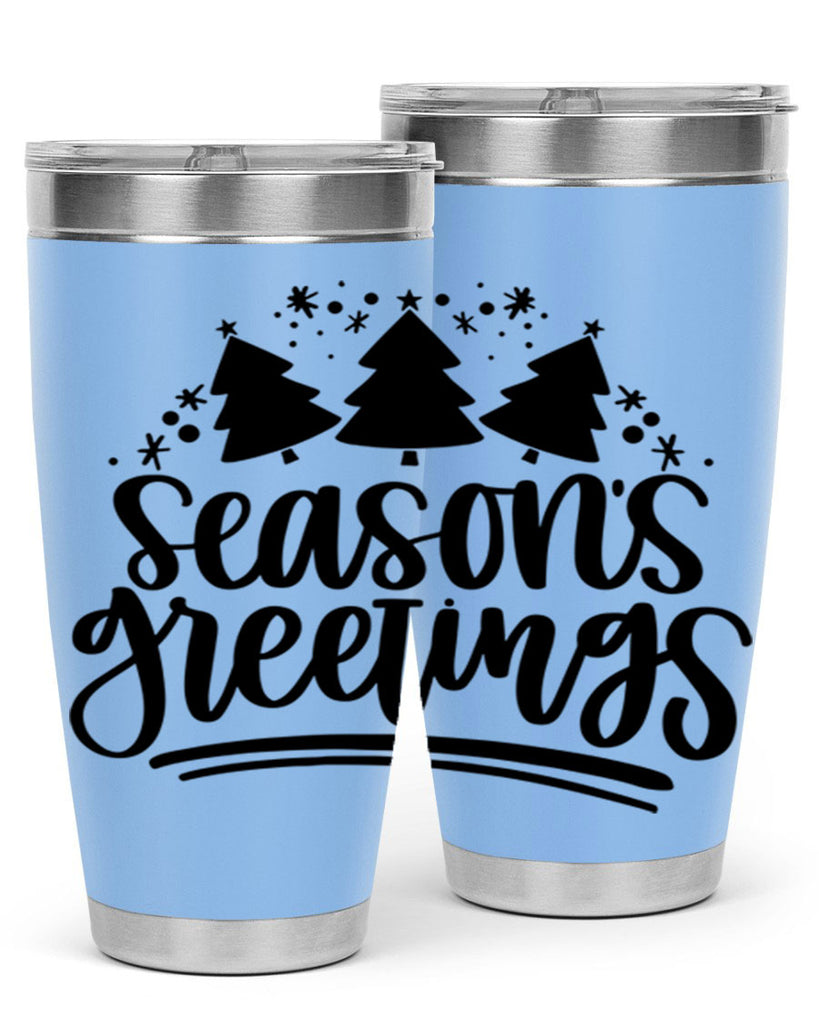 Seasons Greetings345#- winter- Tumbler