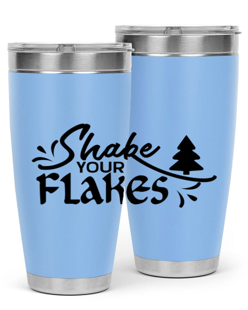 Shake Your Flakes 354#- winter- Tumbler