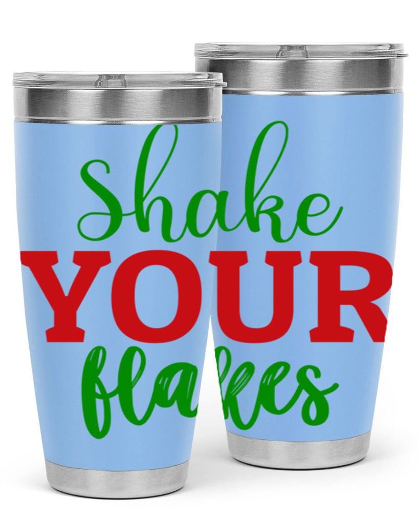 Shake Your Flakes 355#- winter- Tumbler