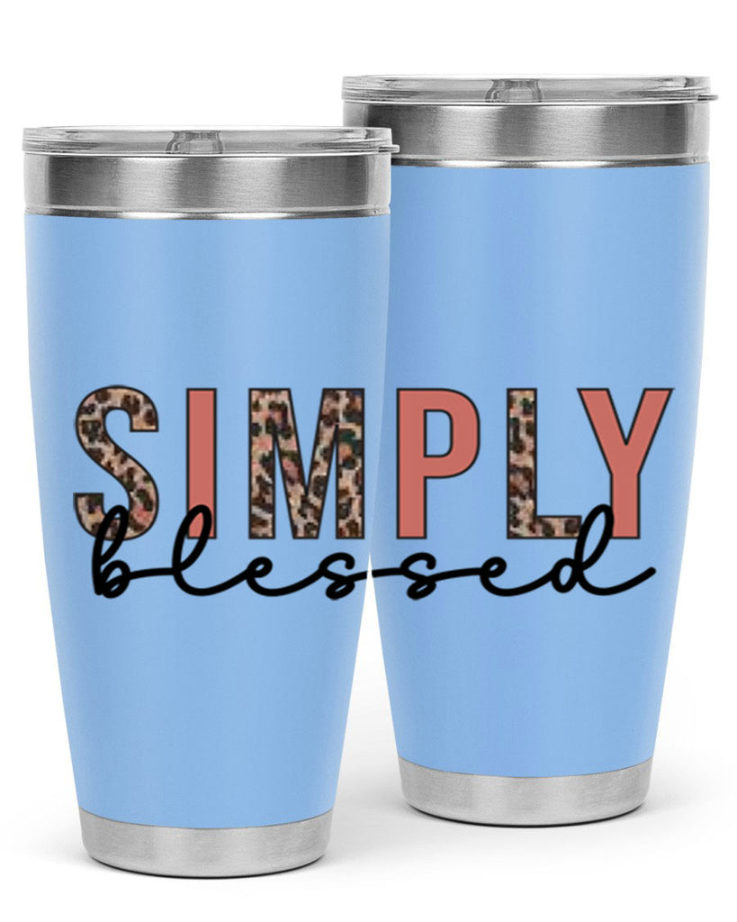 Simply blessed 575#- fall- Tumbler