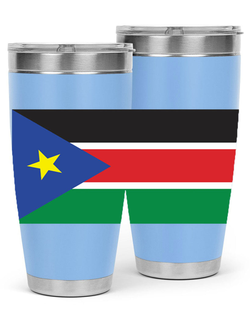 South Sudan 34#- world flags- Tumbler