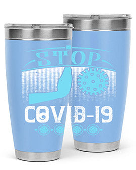 Stop covid Style 22#- corona virus- Tumbler