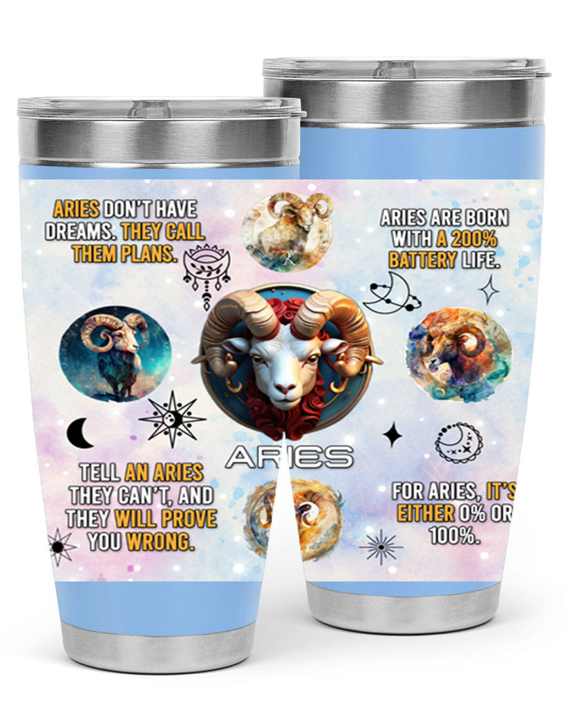 StraightAries 469#- zodiac- Tumbler