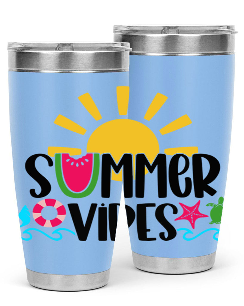Summer Vibes Style 19#- summer- Tumbler
