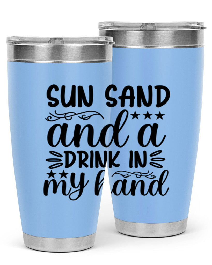 Sunsandandadrink 482#- zodiac- Tumbler