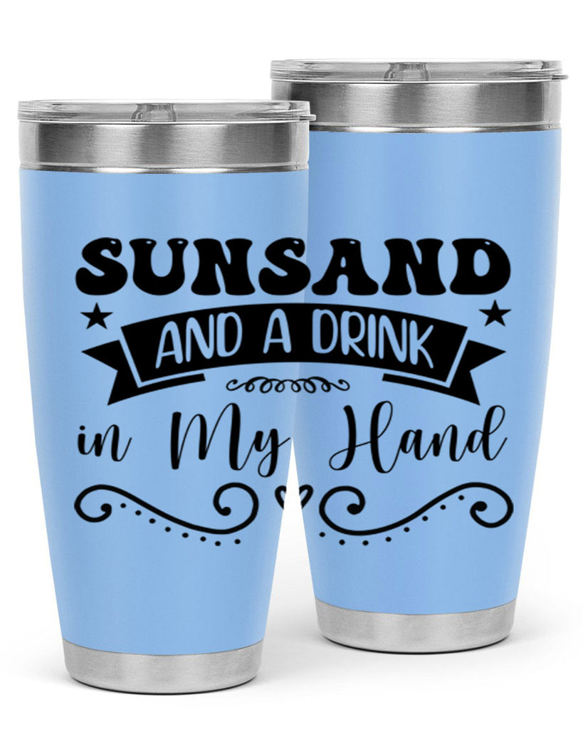 Sunsandandadrinkin 484#- zodiac- Tumbler